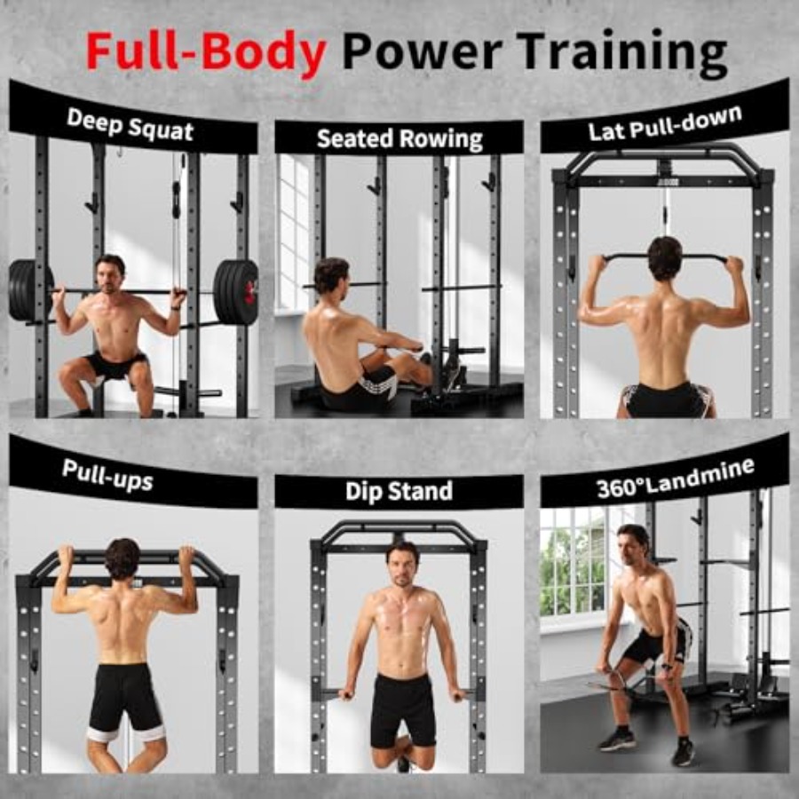 Rak power gym rumahan dengan L - Home Bar And Gym ulasan dan harga