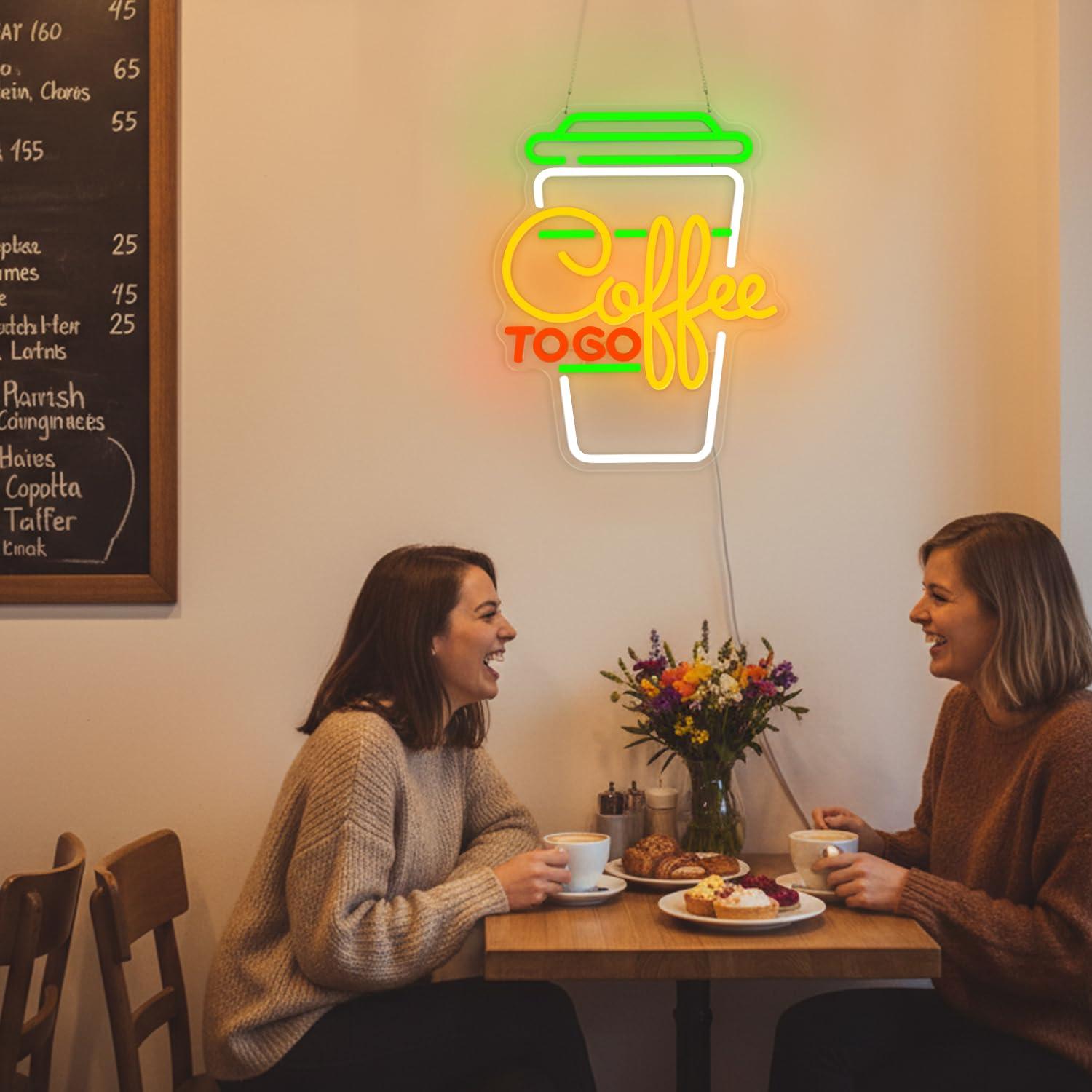 Lampu LED Neon Sign Kopi USB y - Home Bar Signs ulasan dan harga