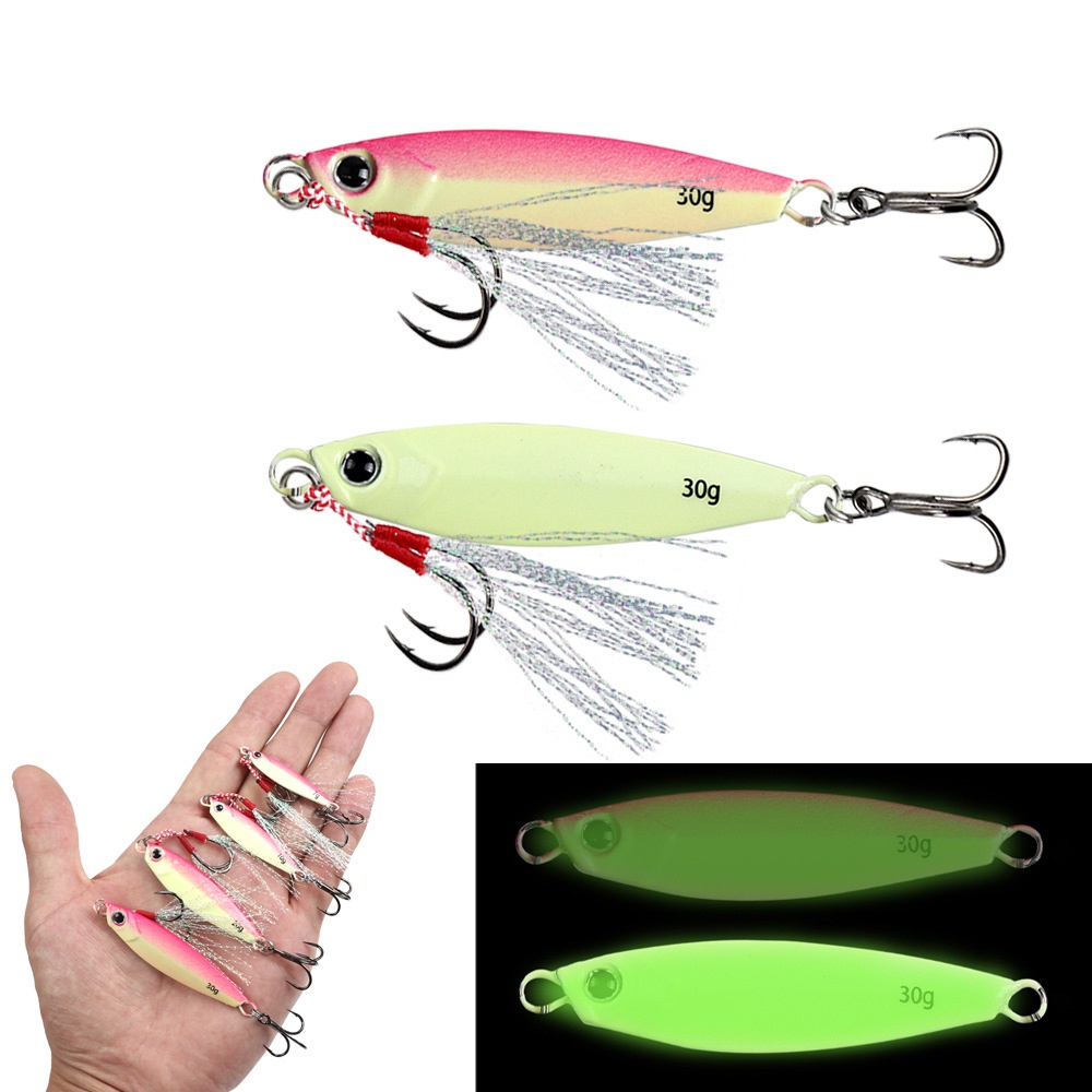 Umpan Logam Bercahaya Jangkaua - Jigger Double Sided ulasan dan harga