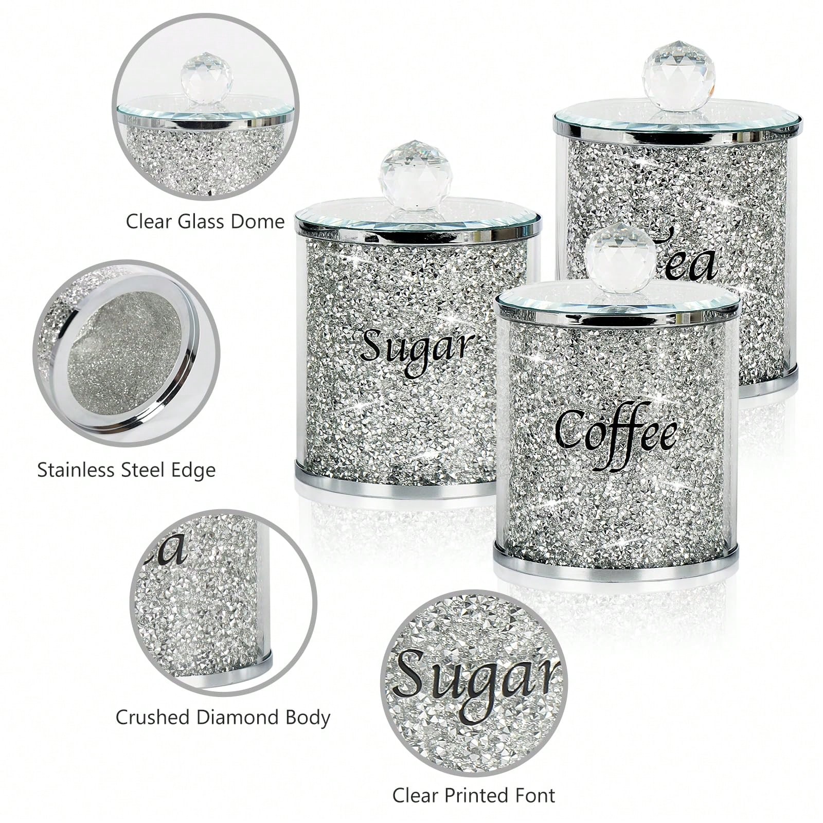 Set Wadah Kopi Gula Teh Berkil - Home Bar Set ulasan dan harga
