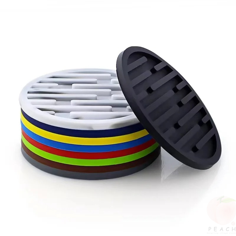 Tatakan Gelas Silikon 10Cm Bul - Bar Mat Rubber ulasan dan harga