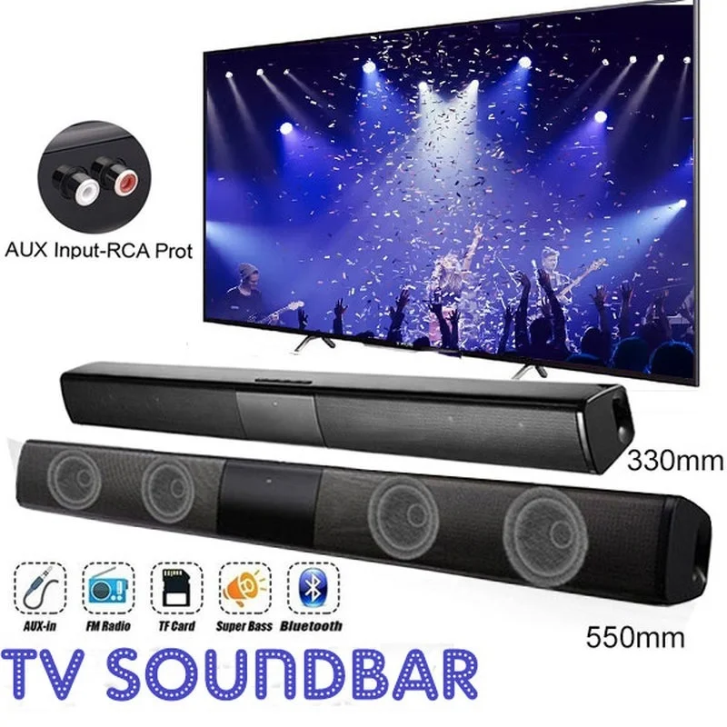 Soundbar daya tinggi 40W untuk - Home Bar And Theater ulasan dan harga