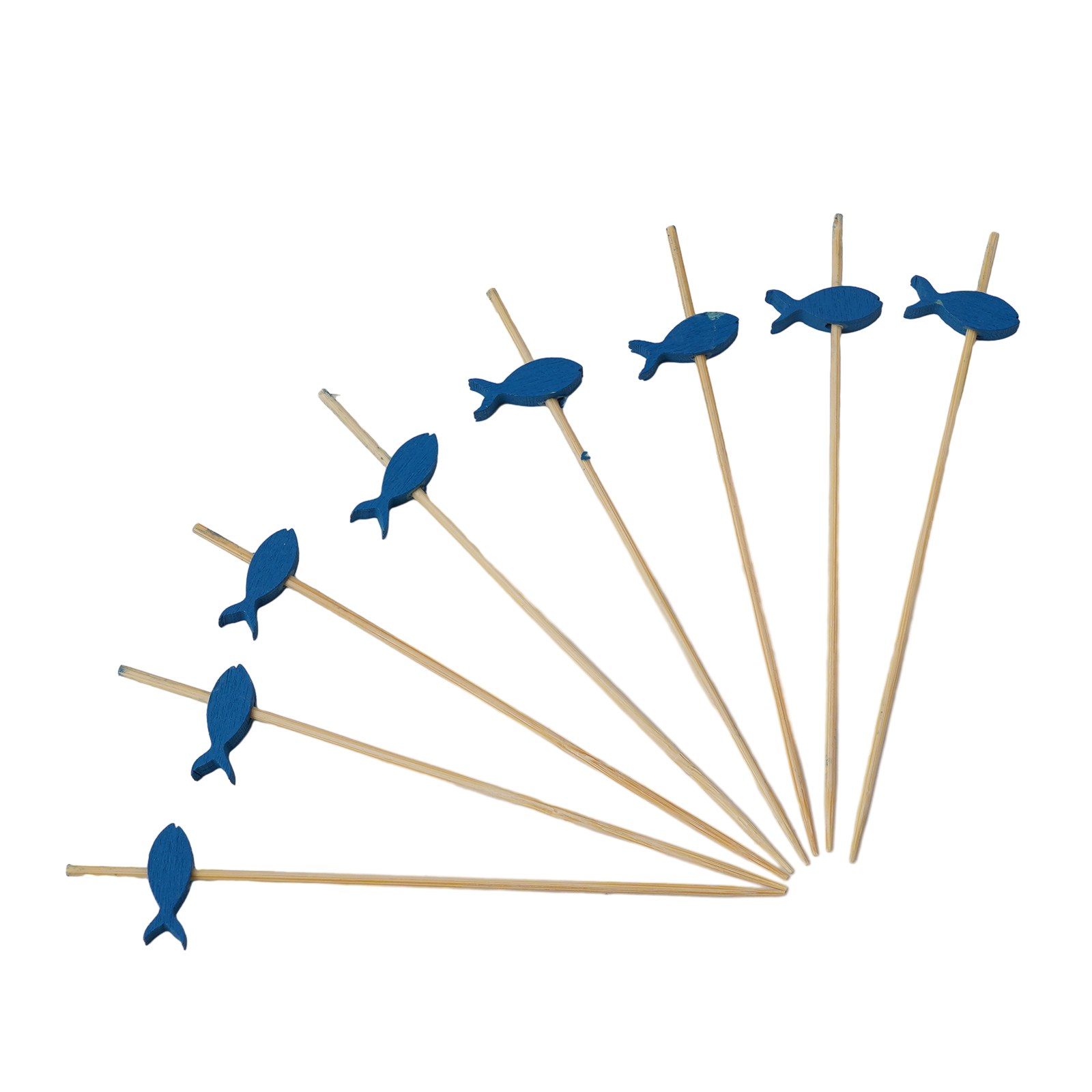 Tusuk Sate Koktail Ikan Biru 1 - Ice Pick Pick ulasan dan harga