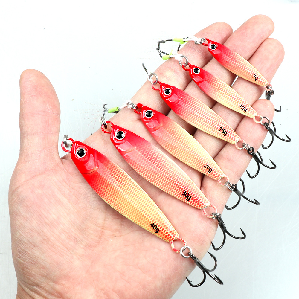 TSBT Umpan Pelat Besi Bercahay - Jigger Double Sided ulasan dan harga