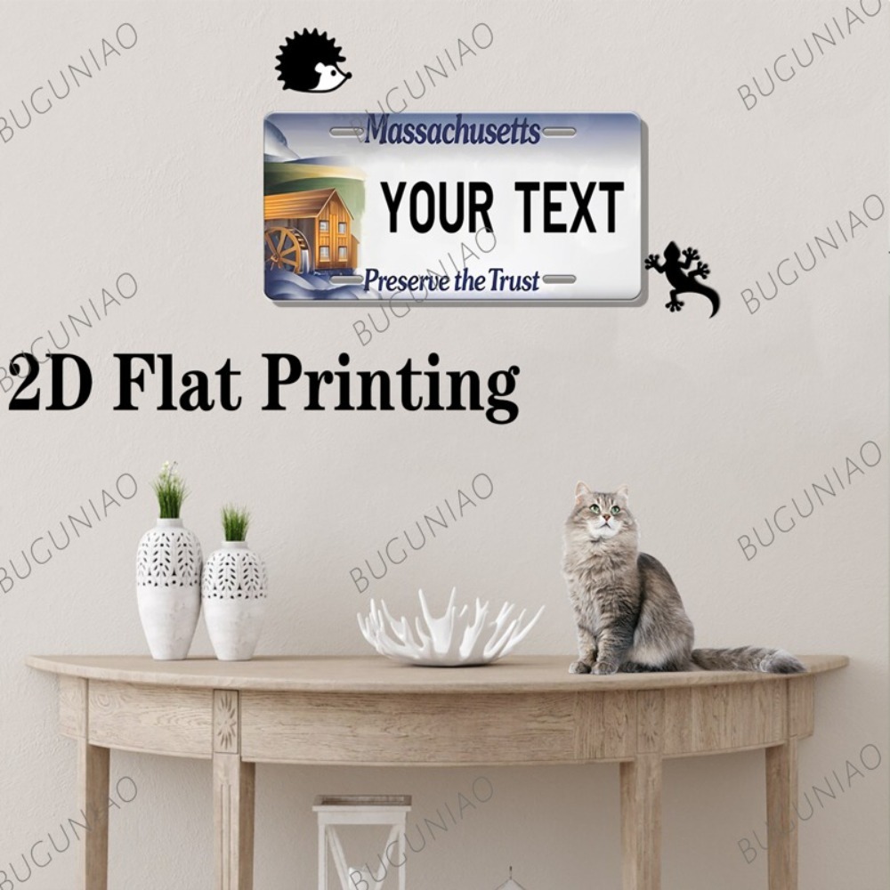 2D Datar 1pc Plakat Massachuse - Home Bar Cafe ulasan dan harga