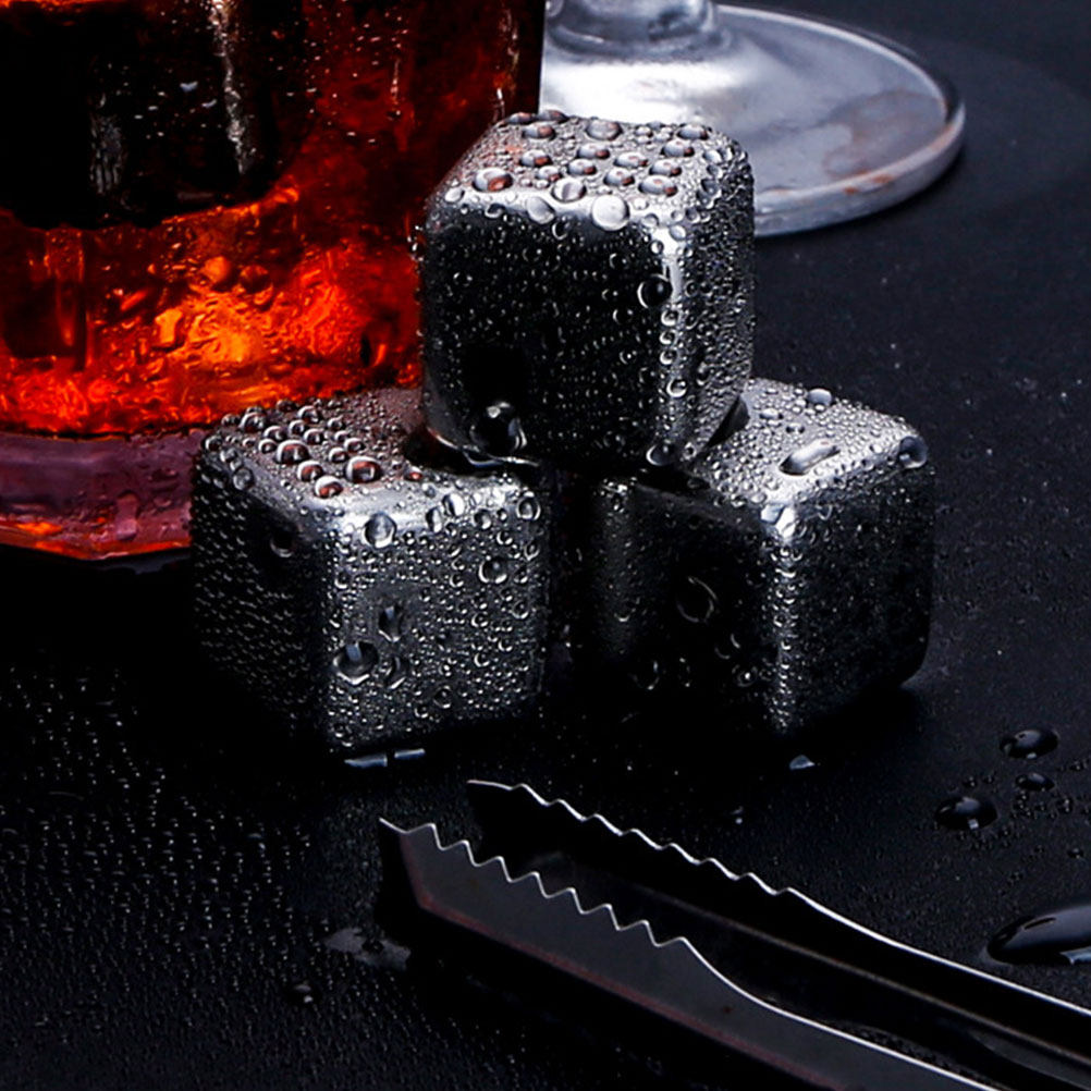 2Set Batu Es Stainless Steel y - Home Bar Set ulasan dan harga