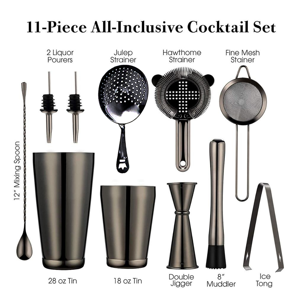Set Bar Shaker Koktail: 2 Shak - Boston Shaker Set ulasan dan harga