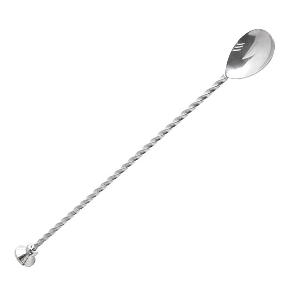Sendok Koktail Stainless Steel - Bar Spoon Twisted ulasan dan harga