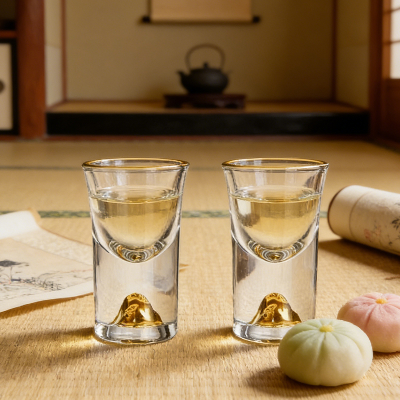 2pcs Set Gelas Minuman Keras T - Home Bar Set ulasan dan harga