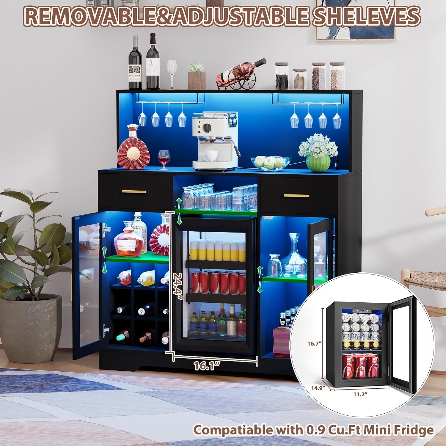 Lemari Kulkas Mini dengan Peny - Home Bar And Fridge ulasan dan harga