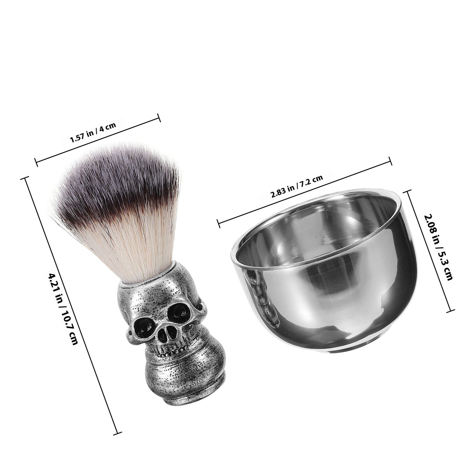1Set Kit Kuas dan Mangkuk Cuku - Home Barbershop ulasan dan harga