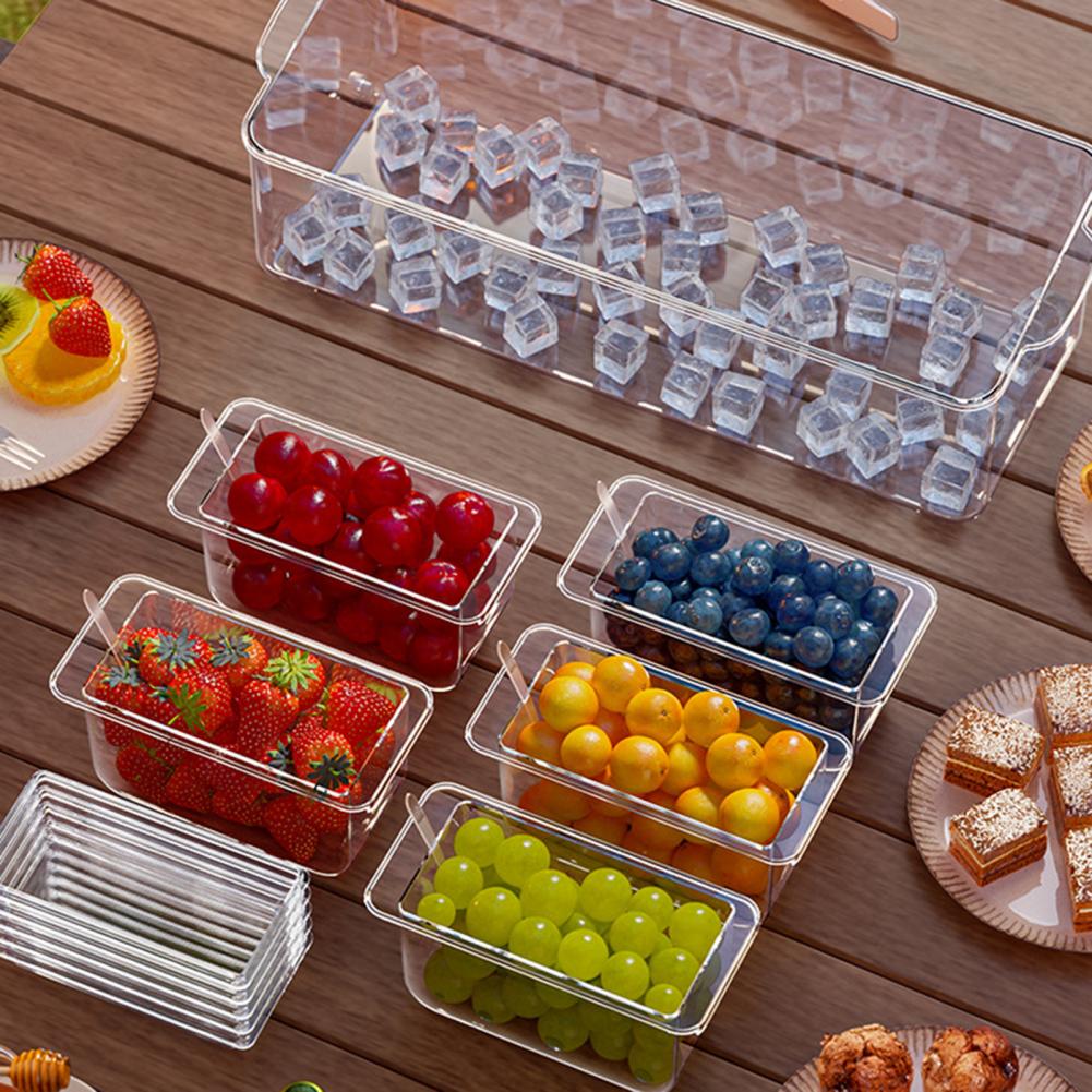 Set Sajian Taco Bar untuk Pest - Garnish Tray Set ulasan dan harga