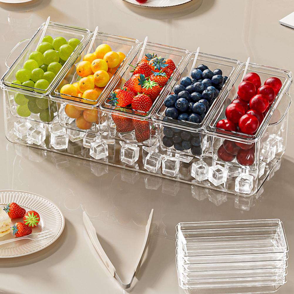 Set Sajian Taco Bar untuk Pest - Garnish Tray Set ulasan dan harga