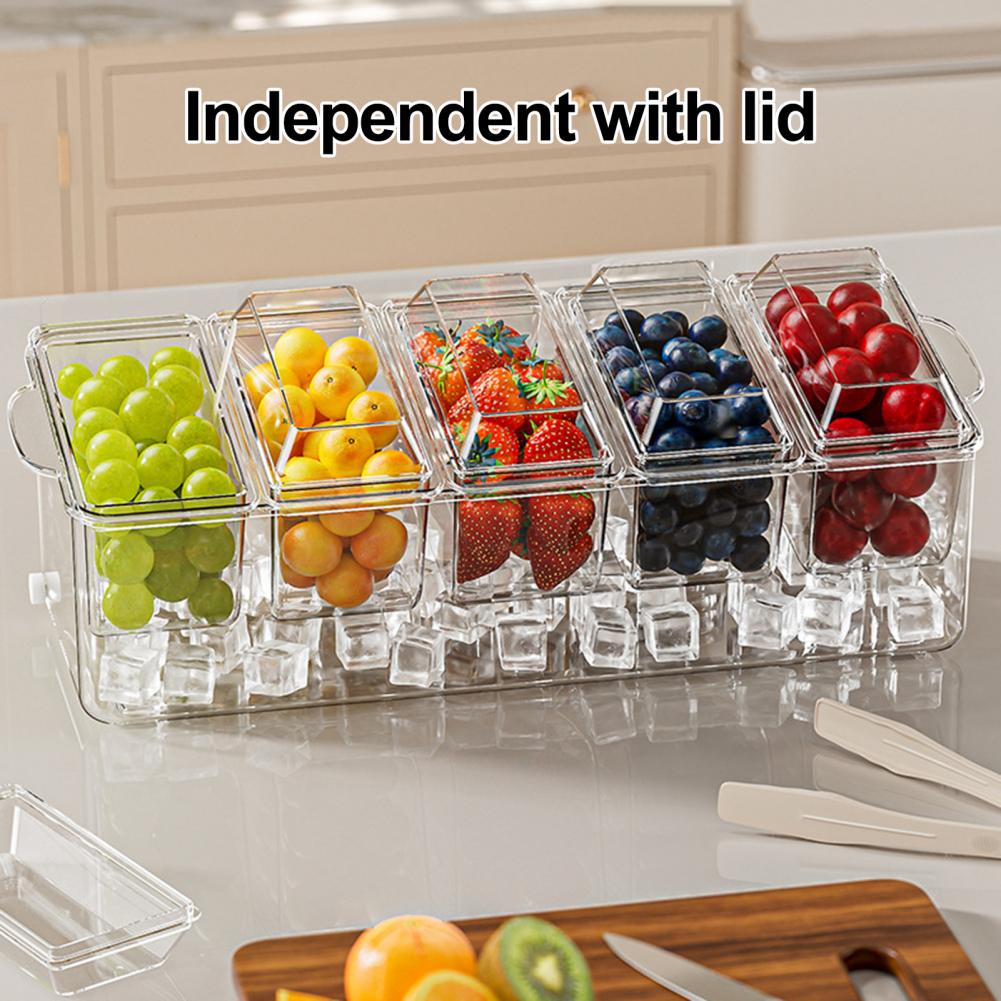 Set Sajian Taco Bar untuk Pest - Garnish Tray Set ulasan dan harga