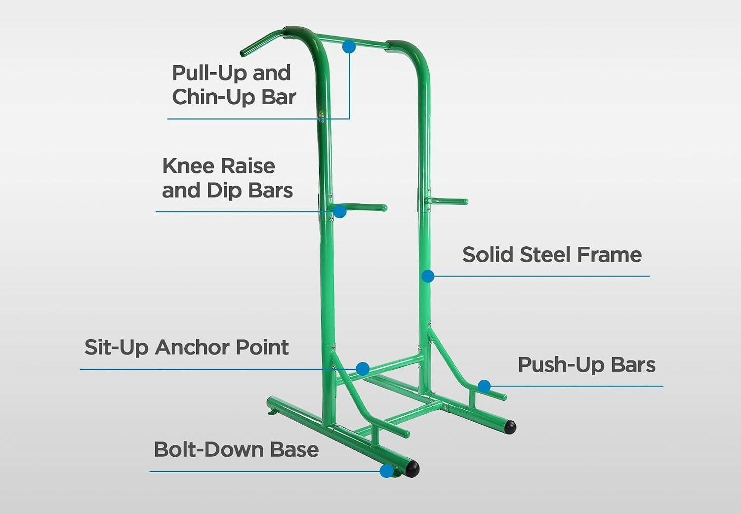 Tiang Pull Up Bar Berdiri Send - Home Bar And Gym ulasan dan harga