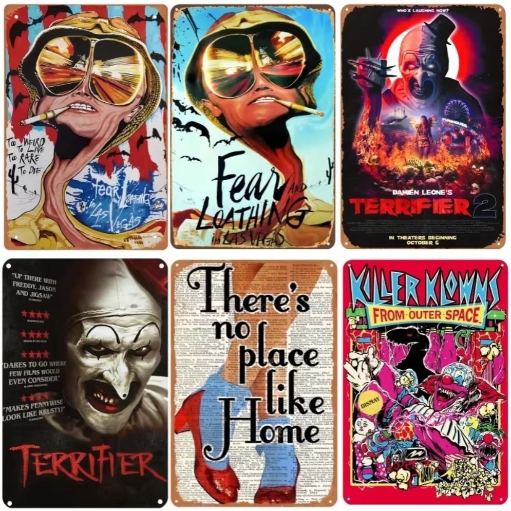 Papan Logam HD Vintage Poster  - Home Bar And Theater ulasan dan harga