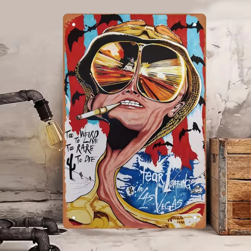 Papan Logam HD Vintage Poster  - Home Bar And Theater ulasan dan harga
