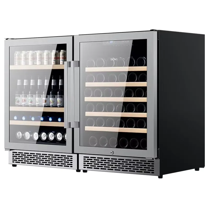 Kulkas Anggur Dua Zona SICAO d - Home Bar And Fridge ulasan dan harga