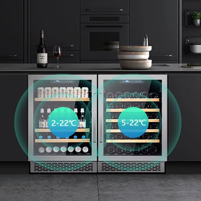 Kulkas Anggur Dua Zona SICAO d - Home Bar And Fridge ulasan dan harga