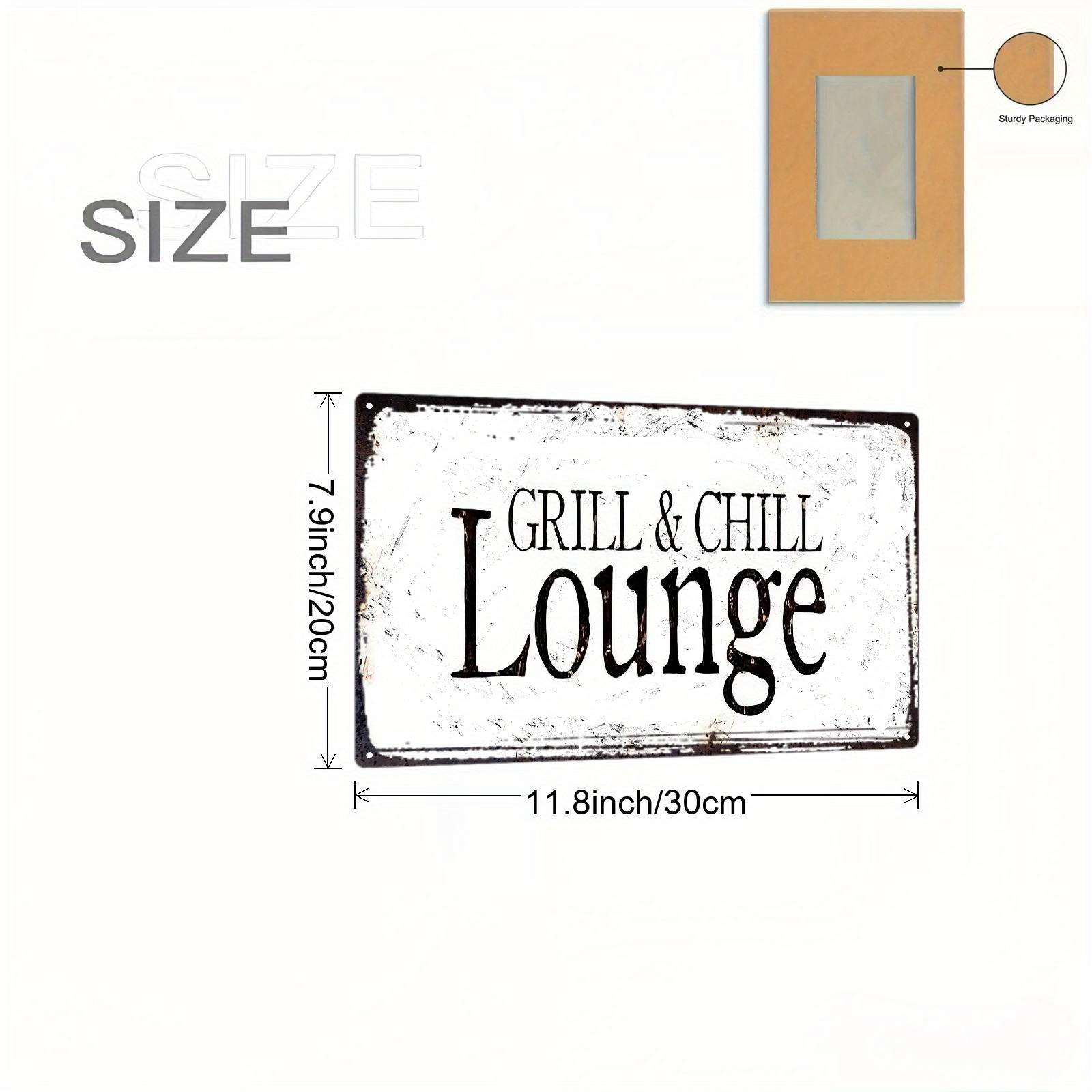 Papan Tanda Timah - Vintage Gr - Home Bar Lounge ulasan dan harga