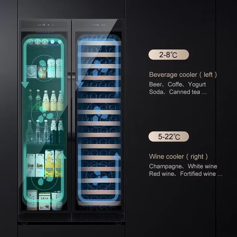 Kulkas Minuman Terintegrasi Du - Home Bar And Fridge ulasan dan harga