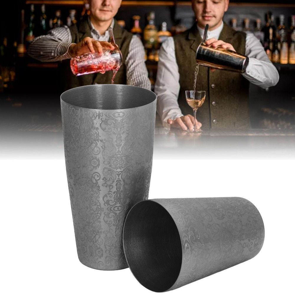 Set Shaker Koktail 2 Buah deng - Boston Shaker Set ulasan dan harga