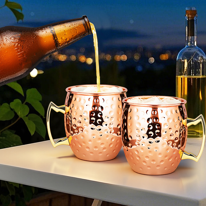 Mug Moscow Mule dari Baja Anti - Mule Copper Mug ulasan dan harga